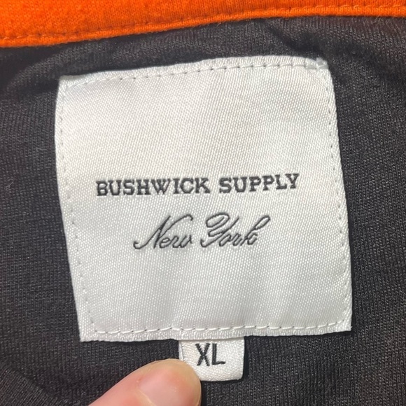 Bushwick Supply clothing t shirt with Colorful Graphic Skull with Palm Trees - Picture 4 of 6